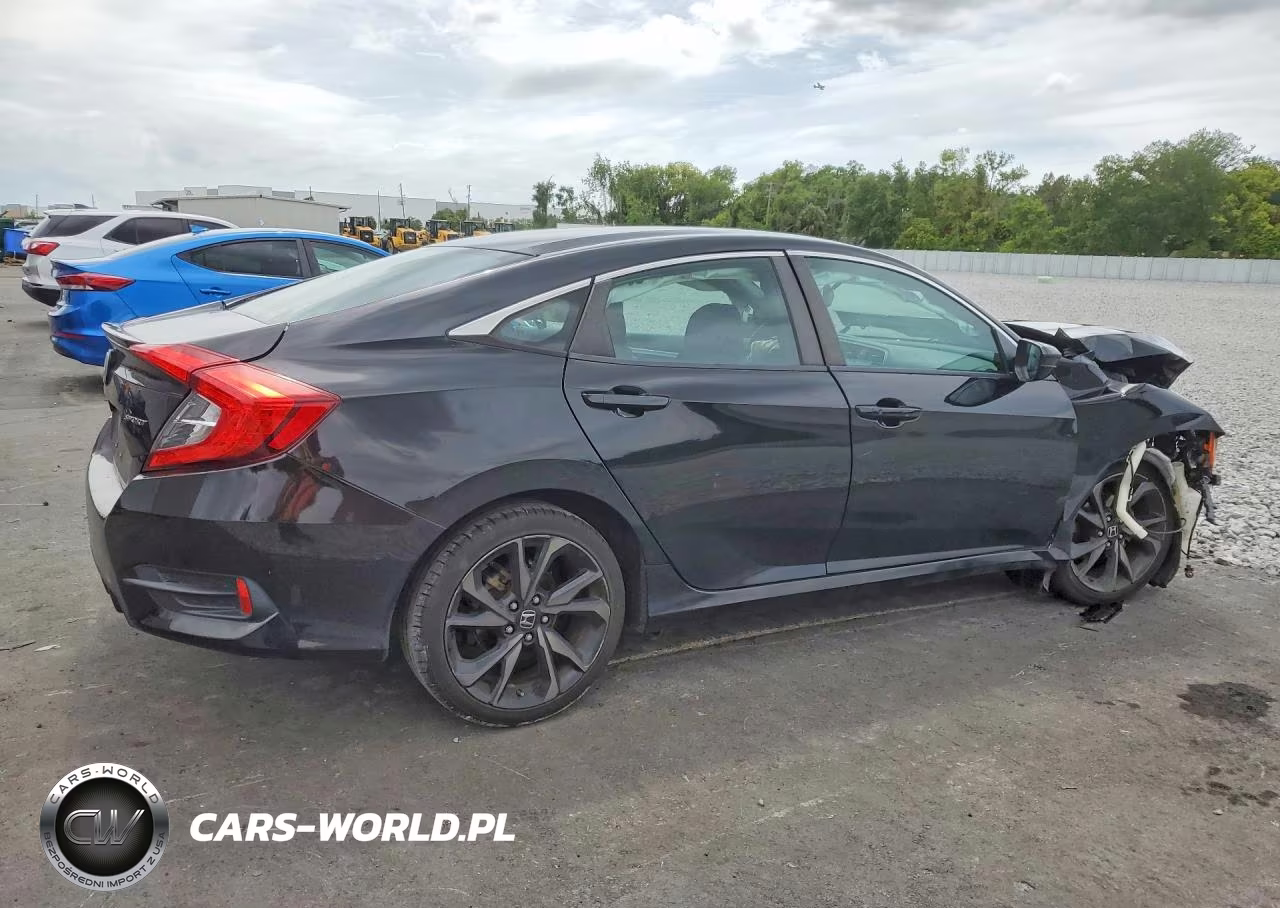 2019 Honda Civic Sport VIN:19XFC2F84KE020711 - 3