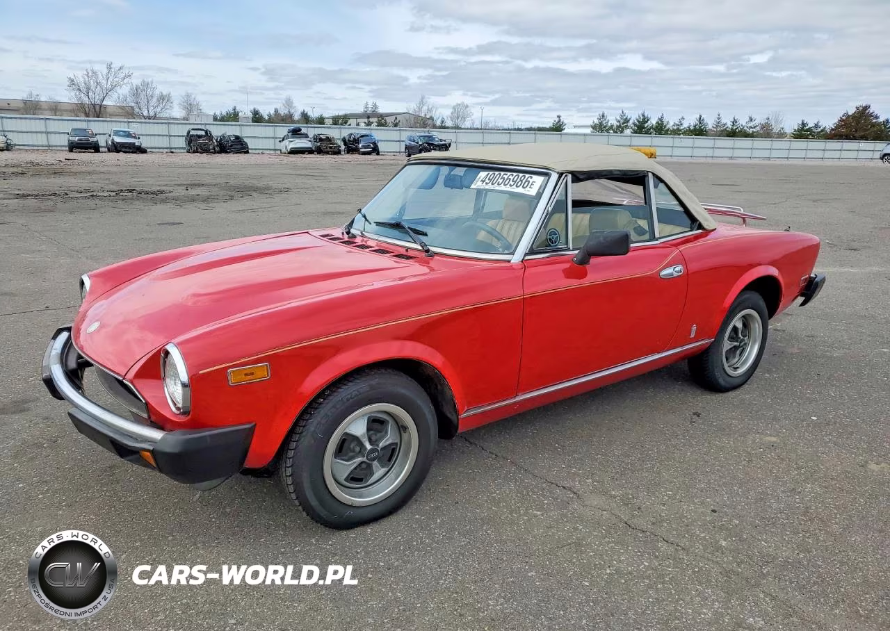 1971 Fiat 124 Spider VIN:124CS20144029 - 1