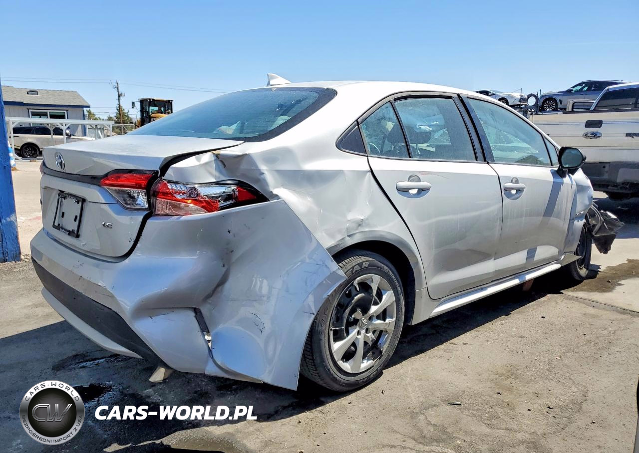 2022 Toyota Corolla Le VIN:5YFEPMAE6NP354900 - 3