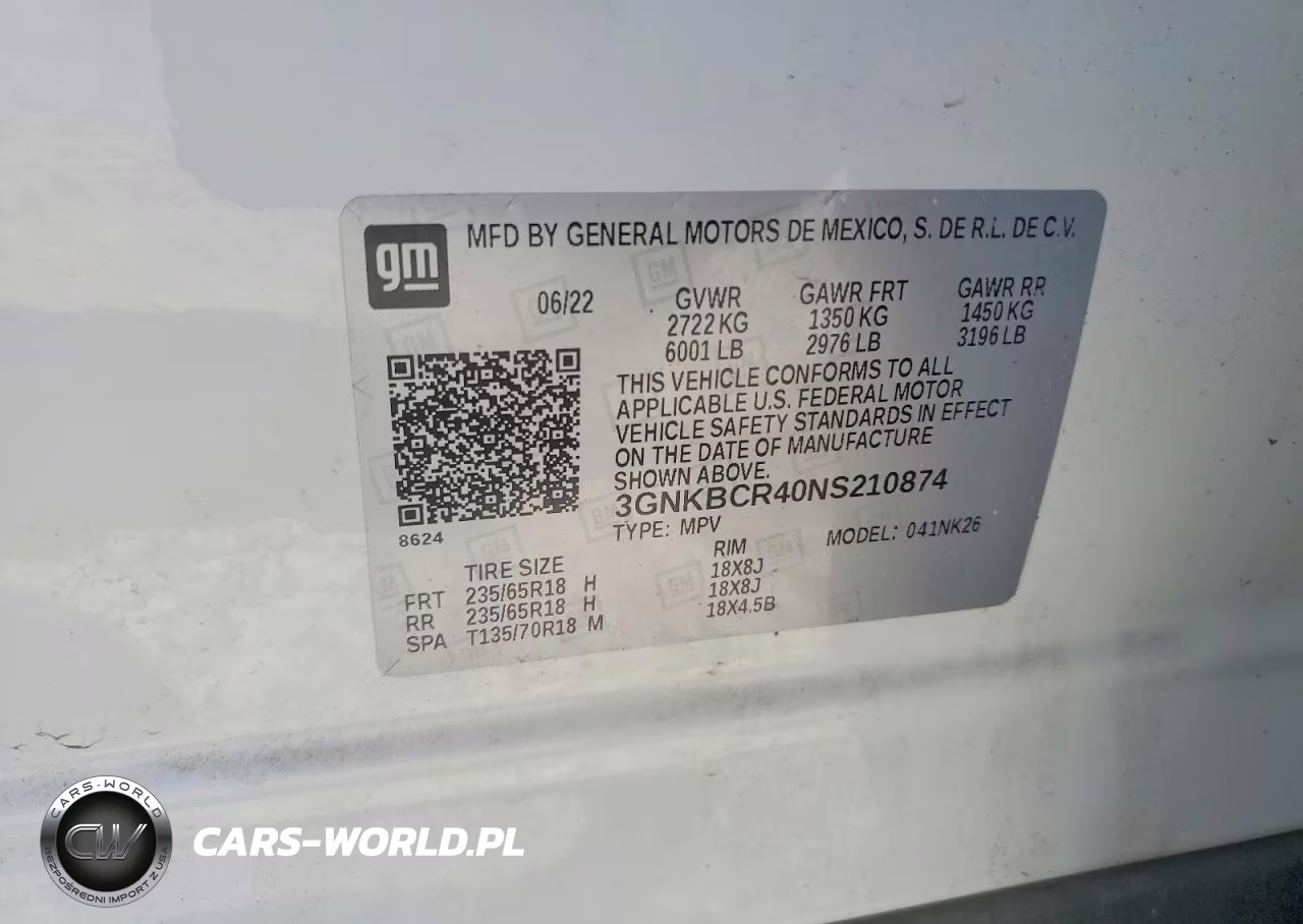 2022 Chevrolet Blazer 2Lt VIN:3GNKBCR40NS210874 - 13