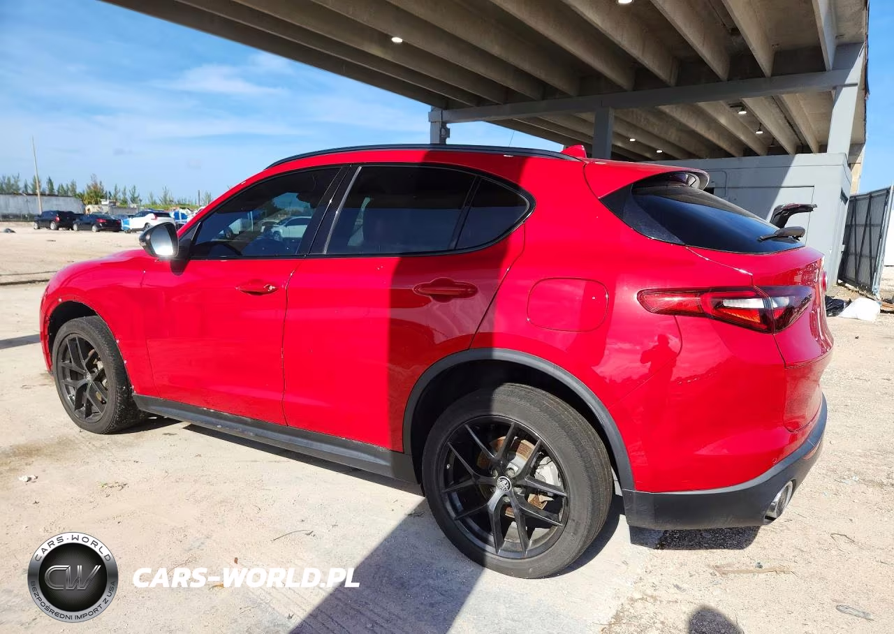 2021 Alfa Romeo Stelvio Sport VIN:ZASPAJAN8M7C99804 - 2