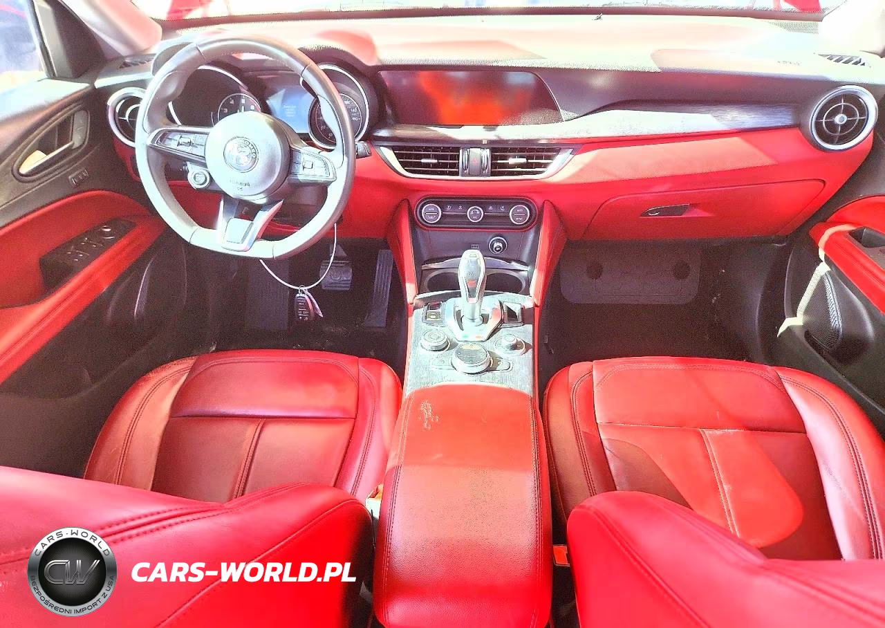 2021 Alfa Romeo Stelvio Sport VIN:ZASPAJAN8M7C99804 - 8