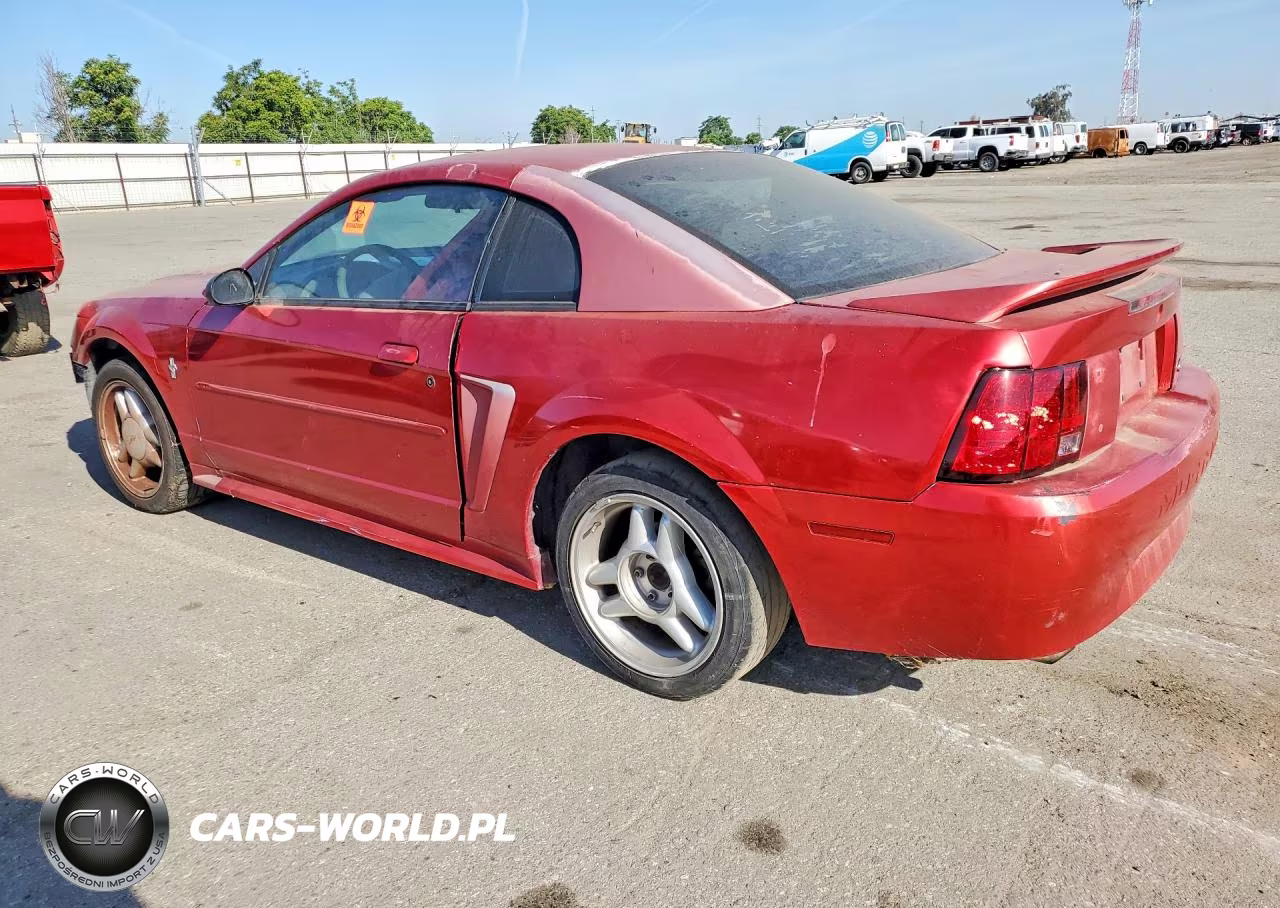 2000 Ford Mustang VIN:1FAFP404XYF202889 - 2