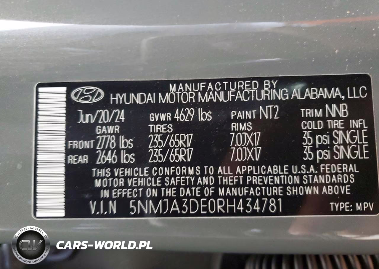 2024 Hyundai Tucson Se VIN:5NMJA3DE0RH434781 - 13