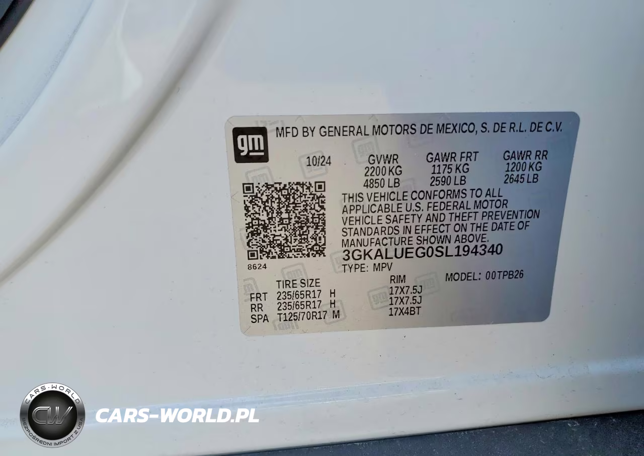 2025 GMC Terrain Elevation VIN:3GKALUEG0SL194340 - 14