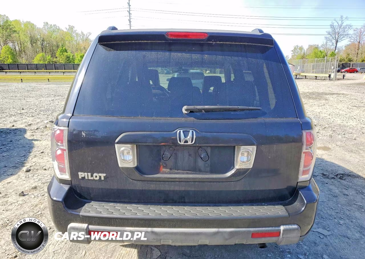 2006 Honda Pilot Ex VIN:5FNYF28566B003606 - 6