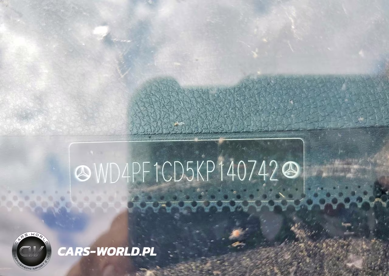 2019 Mercedes-Benz Sprinter 2500 VIN:WD4PF1CD5KP140742 - 10