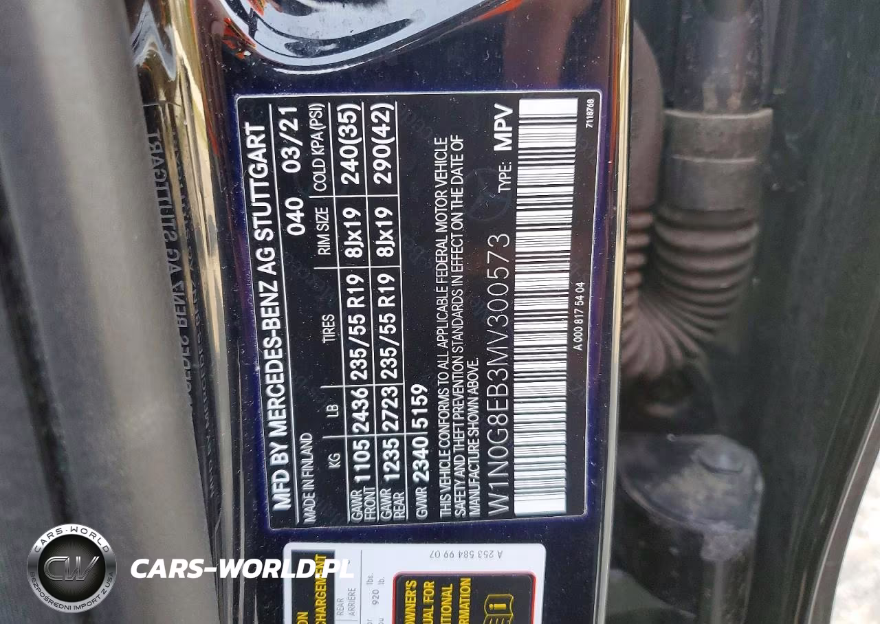 2021 Mercedes-Benz Glc 300 4Matic VIN:W1N0G8EB3MV300573 - 13