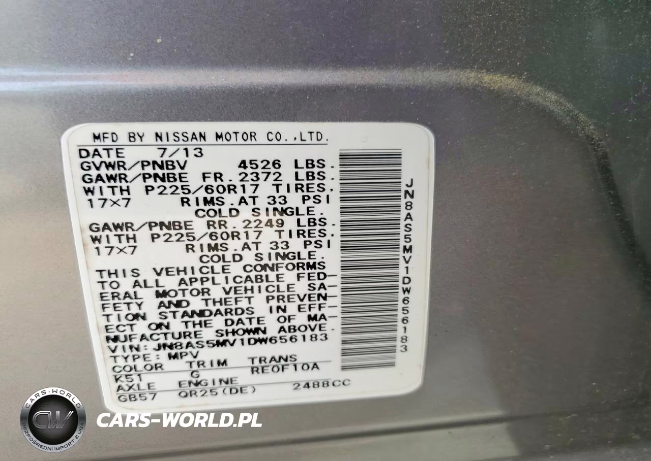 2013 Nissan Rogue S VIN:JN8AS5MV1DW656183 - 13