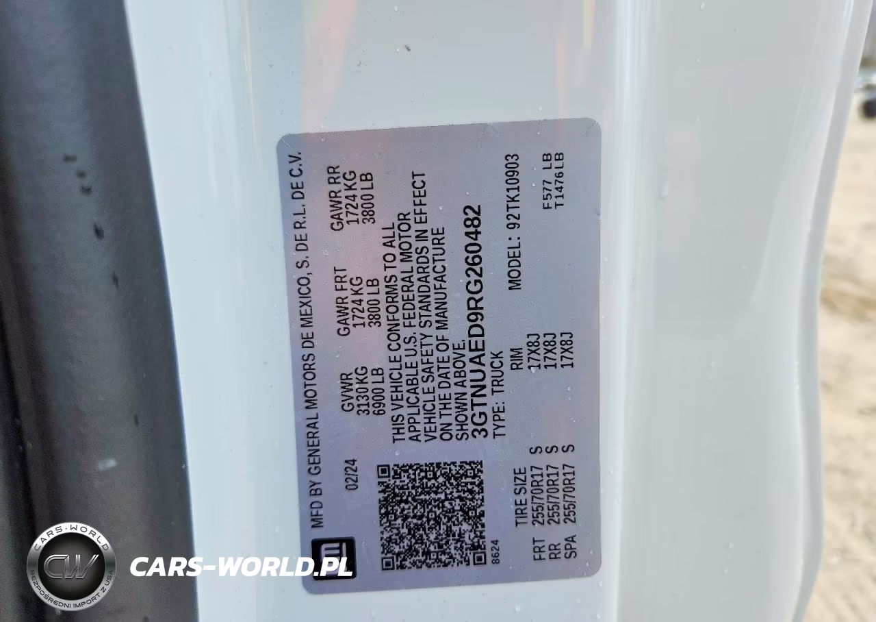 2024 GMC Sierra K1500 VIN:3GTNUAED9RG260482 - 12