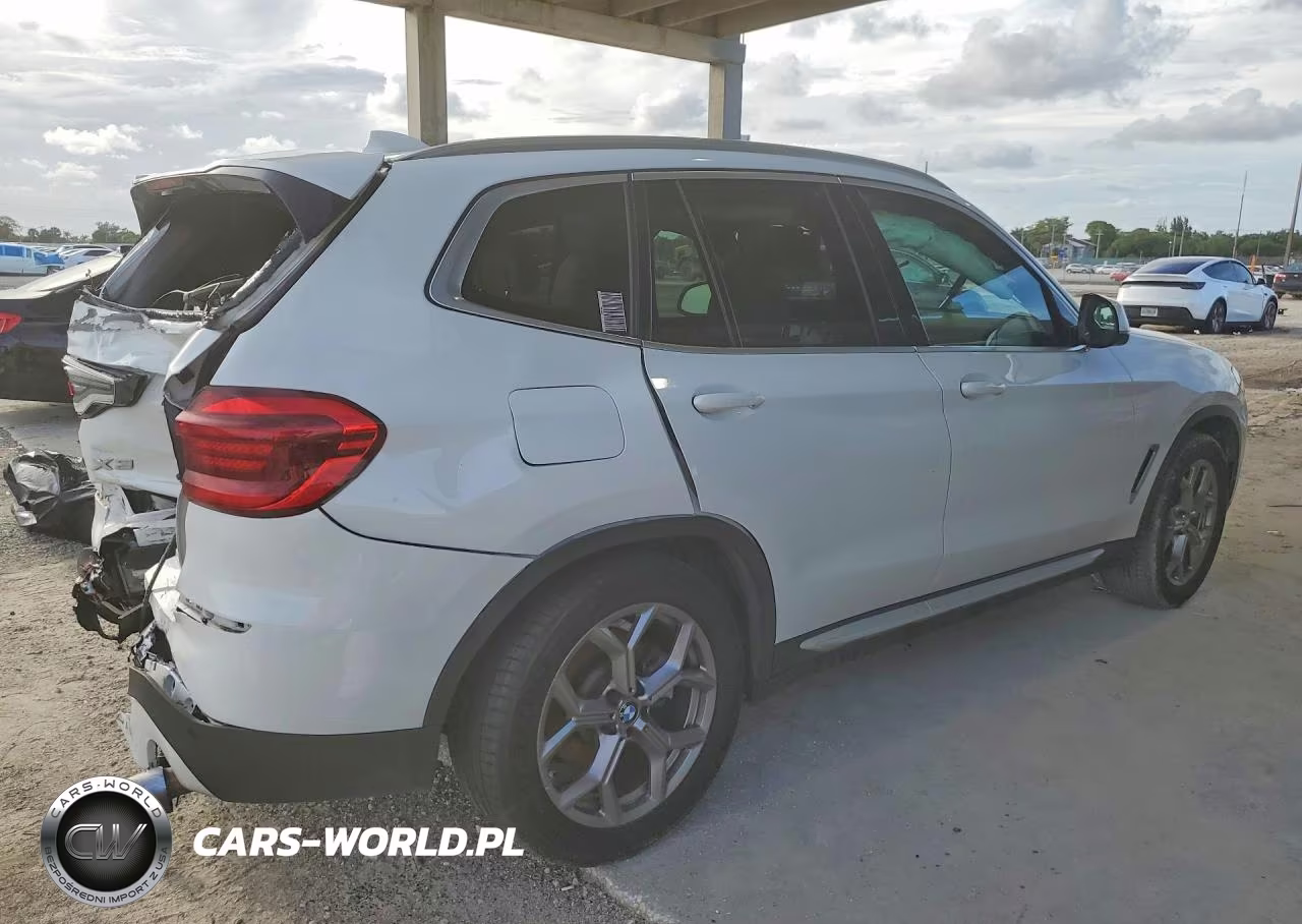 2021 BMW X3 Sdrive30I VIN:5UXTY3C00M9E86766 - 3