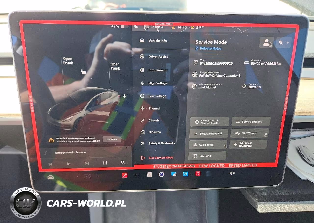 2021 Tesla Model 3 VIN:5YJ3E1EC2MF050526 - 9