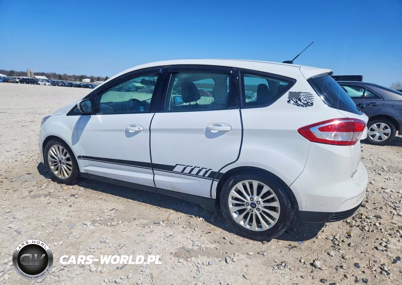 2017 Ford C-Max Se VIN:1FADP5AU7HL112242 - 2