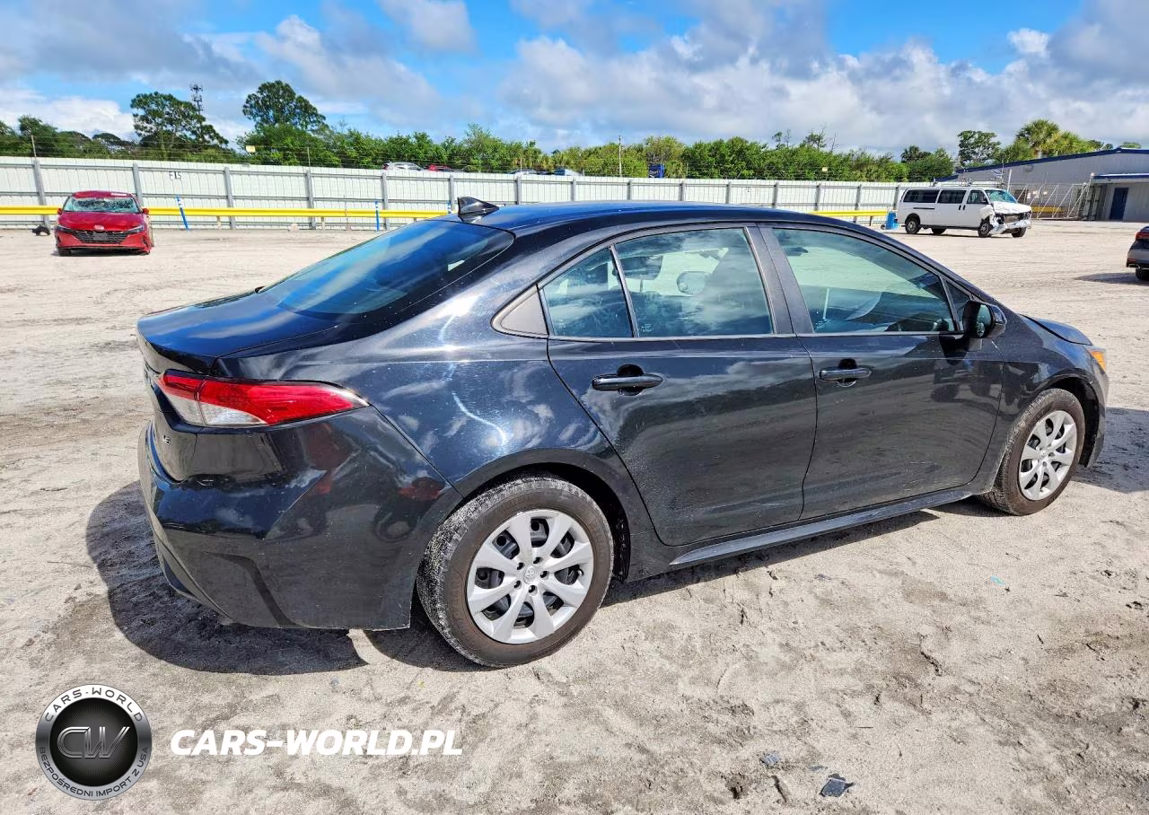 2020 Toyota Corolla Le VIN:5YFEPRAE0LP030187 - 3