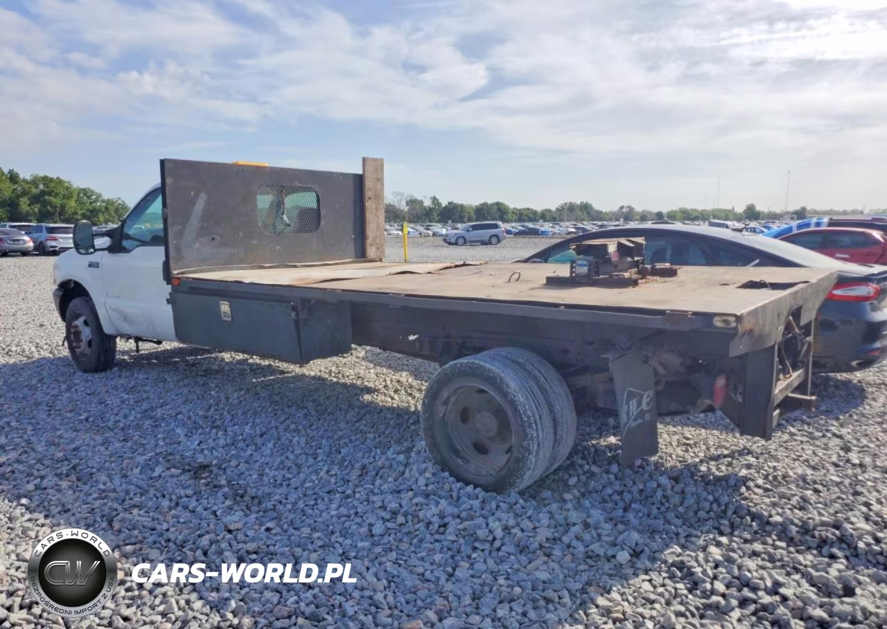 2001 Ford F450 Super Duty Truck Cab And Chassis VIN:1FDXF46F71ED15376 - 2