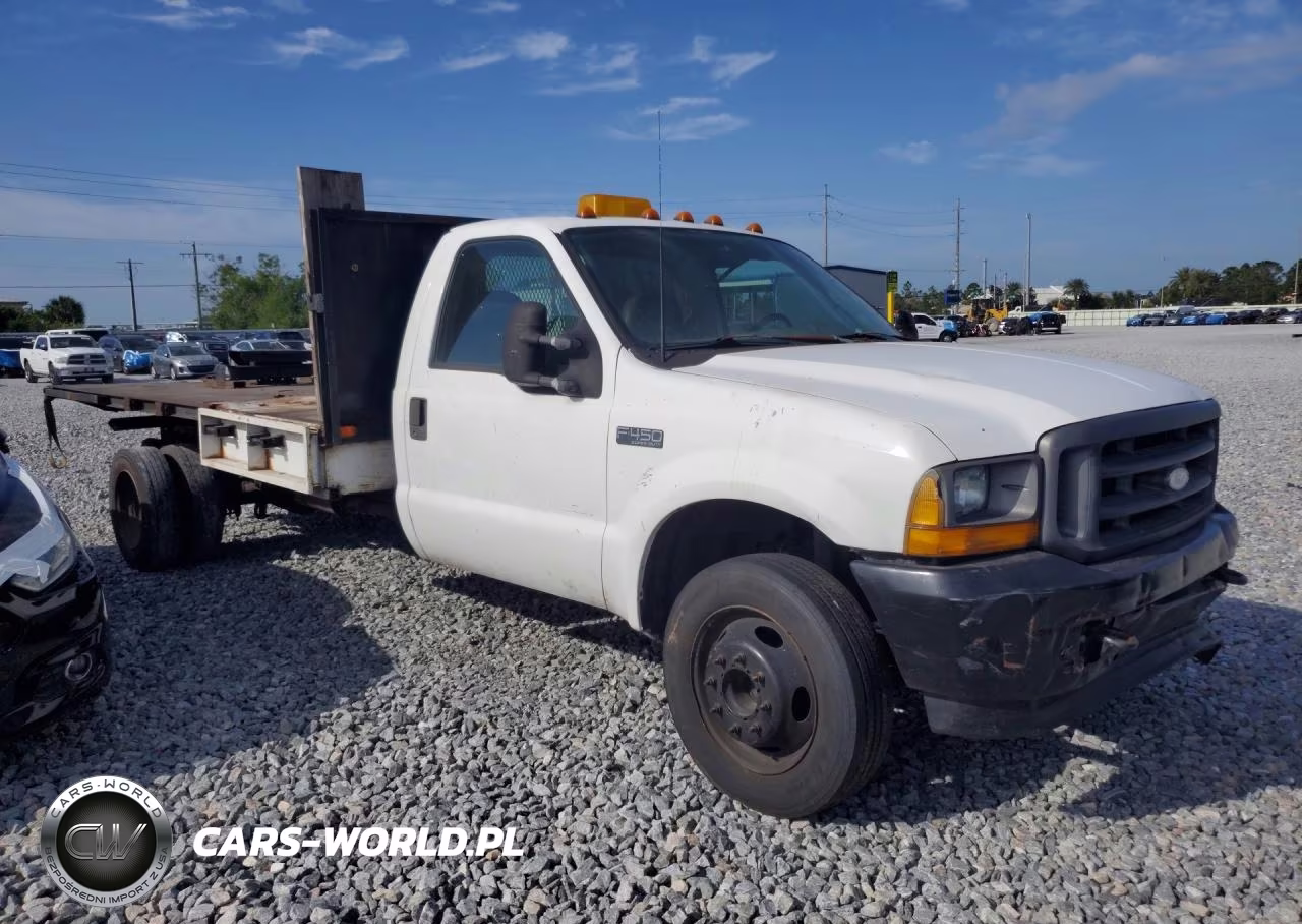 2001 Ford F450 Super Duty Truck Cab And Chassis VIN:1FDXF46F71ED15376 - 4