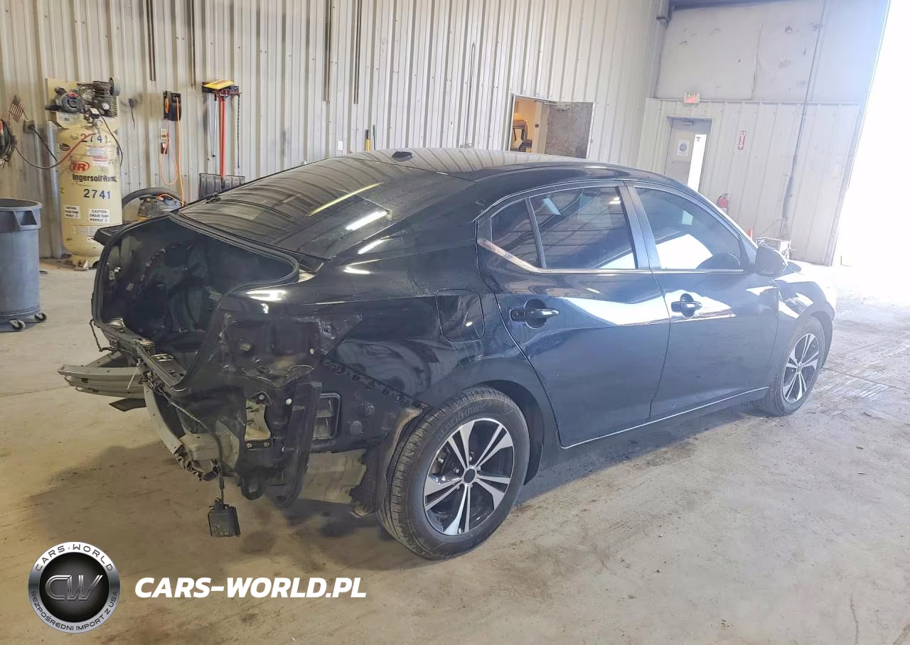 2021 Nissan Sentra Sv VIN:3N1AB8CV4MY321347 - 3