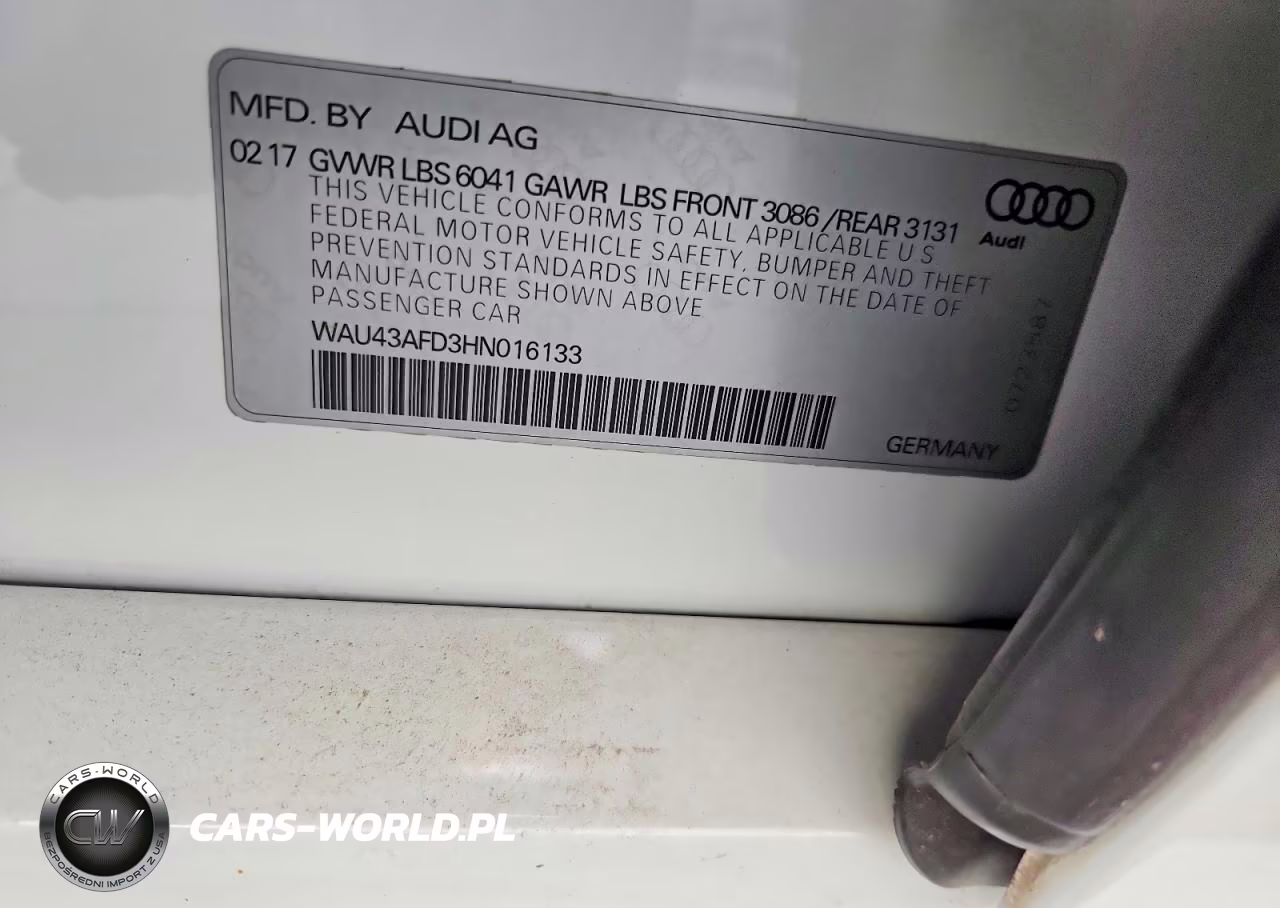 2017 Audi A8 L Quattro VIN:WAU43AFD3HN016133 - 12