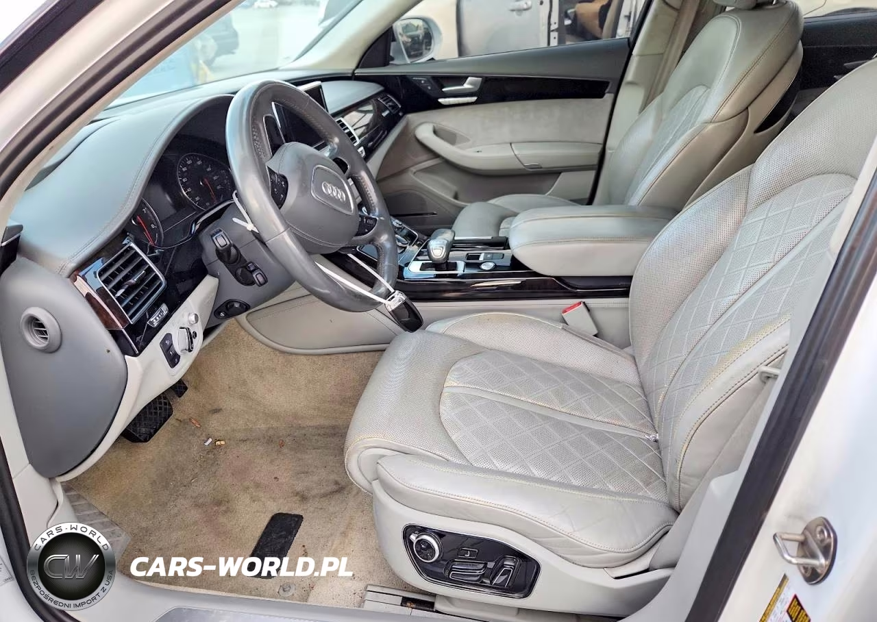 2017 Audi A8 L Quattro VIN:WAU43AFD3HN016133 - 7