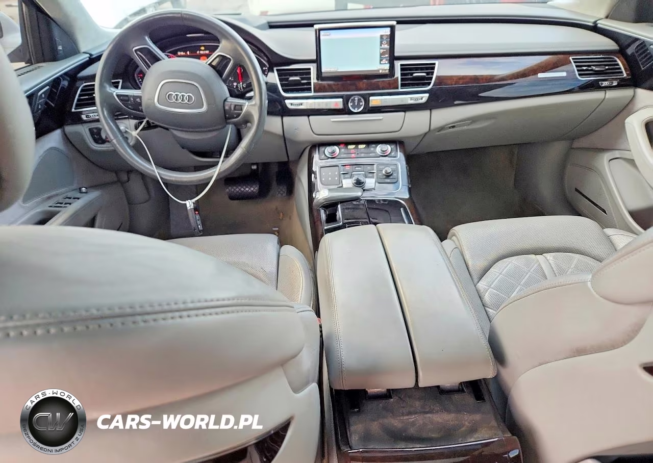 2017 Audi A8 L Quattro VIN:WAU43AFD3HN016133 - 8