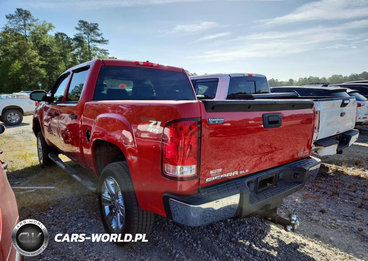 2012 GMC Sierra K1500 Sle VIN:3GTP2VE72CG280399 - 2