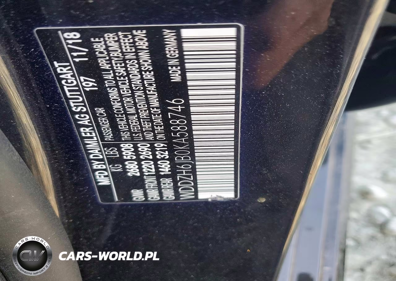 2019 Mercedes-Benz E 450 4Matic VIN:WDDZH6JB0KA588746 - 12