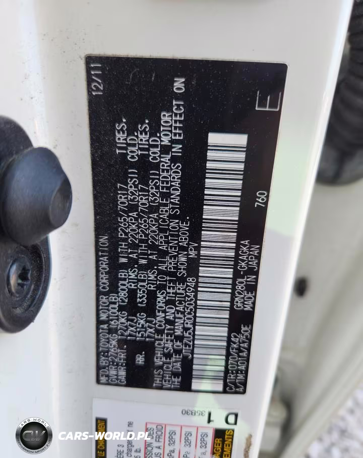 2012 Toyota 4Runner Sr5 VIN:JTEZU5JR0C5034948 - 13