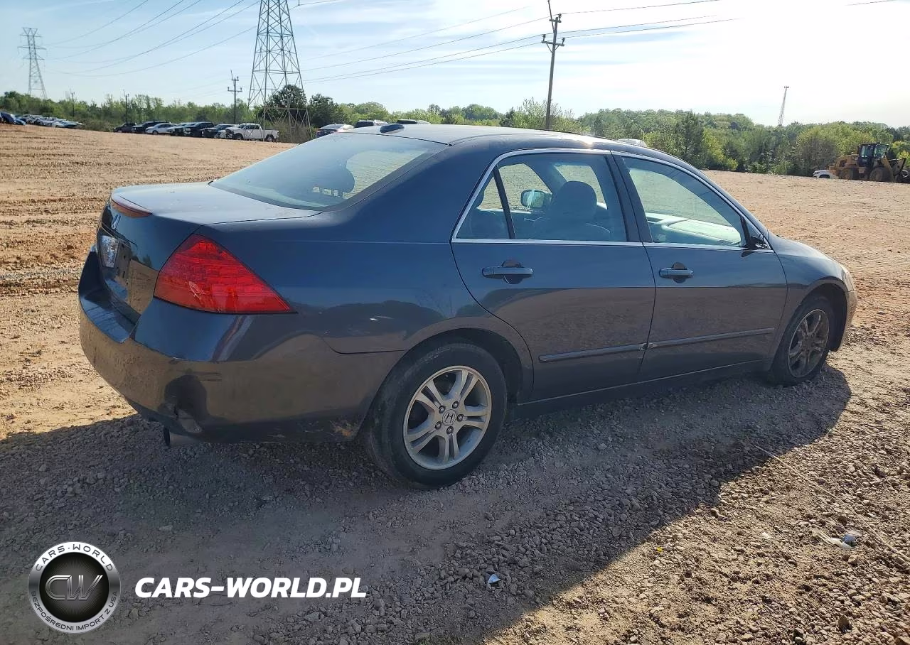 2007 Honda Accord Ex VIN:1HGCM56787A178716 - 3