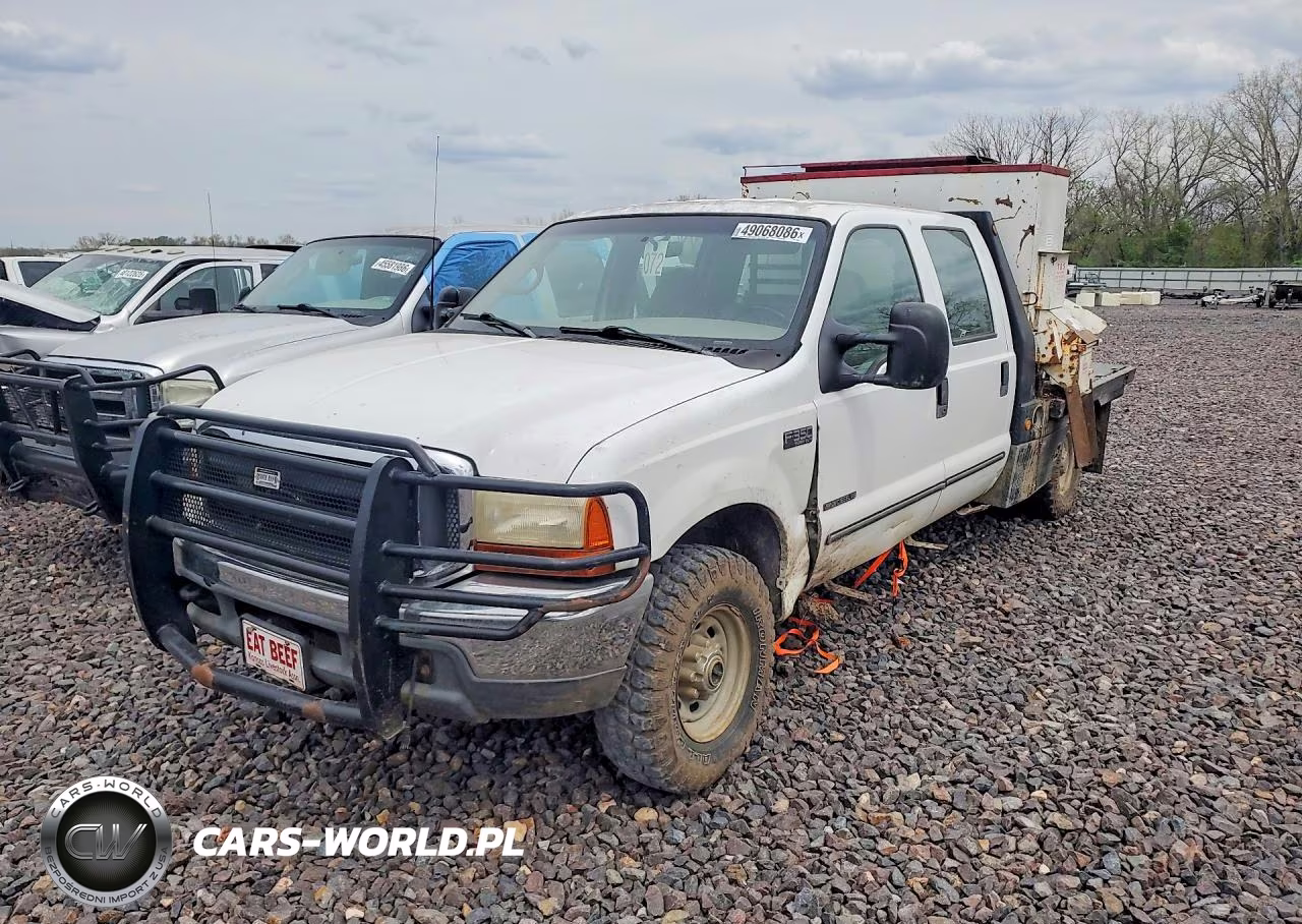 1999 Ford F350 Super Duty Flatbed Truck