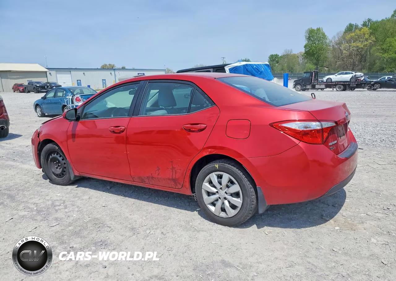 2015 Toyota Corolla Le VIN:2T1BURHE7FC370118 - 2