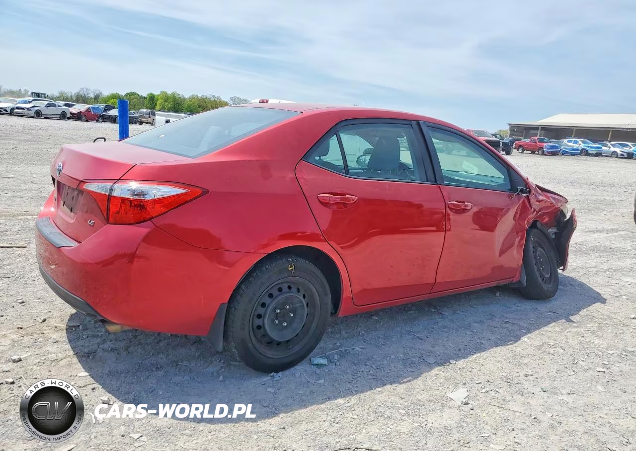 2015 Toyota Corolla Le VIN:2T1BURHE7FC370118 - 3