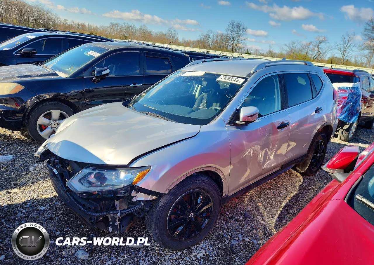 2020 Nissan Rogue Sv VIN:KNMAT2MT7LP527556 - 1