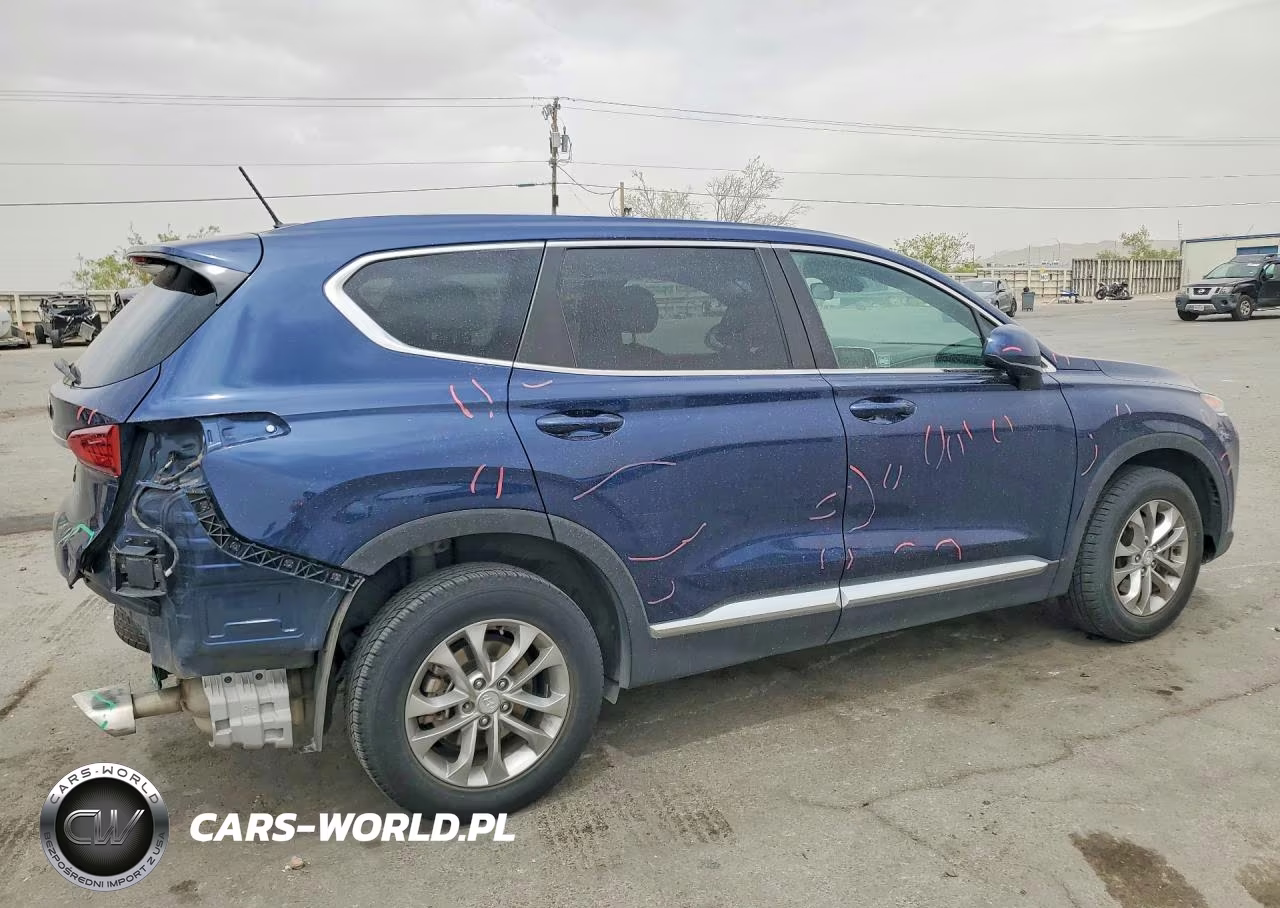 2019 Hyundai Santa Fe Se 2.4L VIN:5NMS23AD3KH034359 - 3