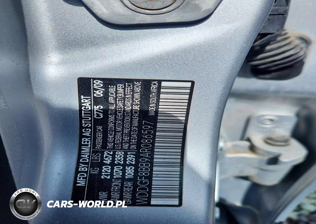 2010 Mercedes-Benz C 300 4Matic VIN:WDDGF8BB9AR086597 - 13