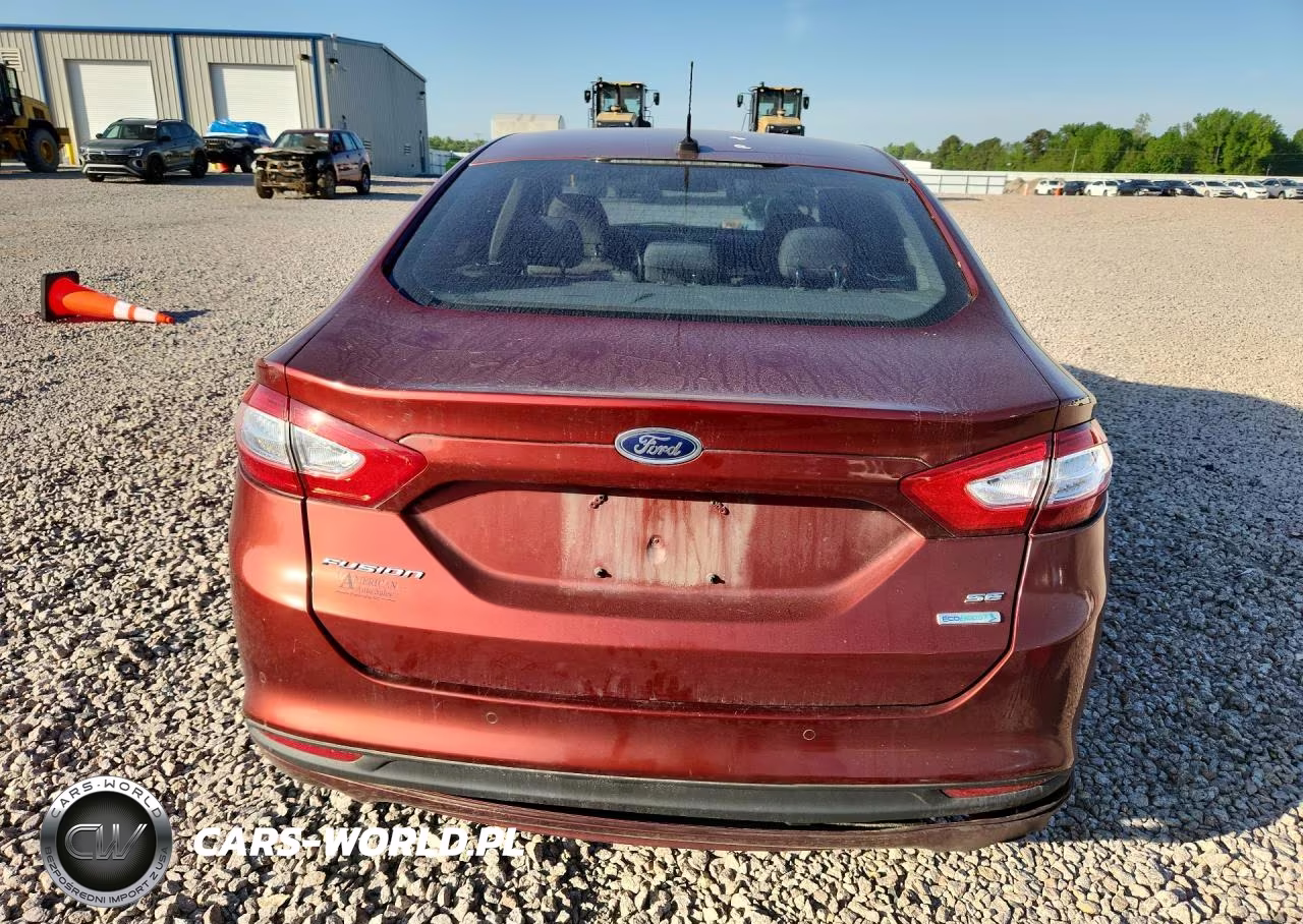 2014 Ford Fusion Se VIN:3FA6P0HDXER300316 - 6