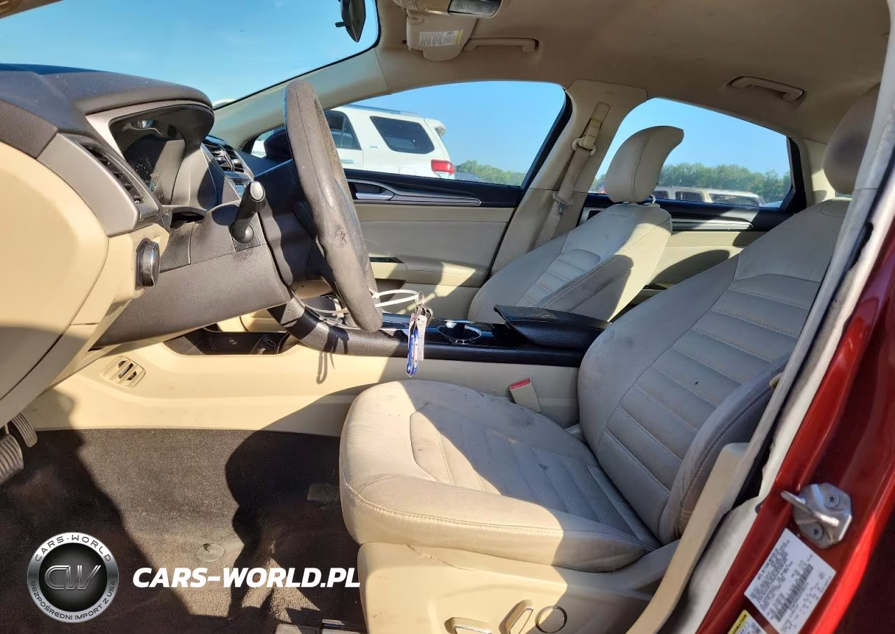 2014 Ford Fusion Se VIN:3FA6P0HDXER300316 - 7