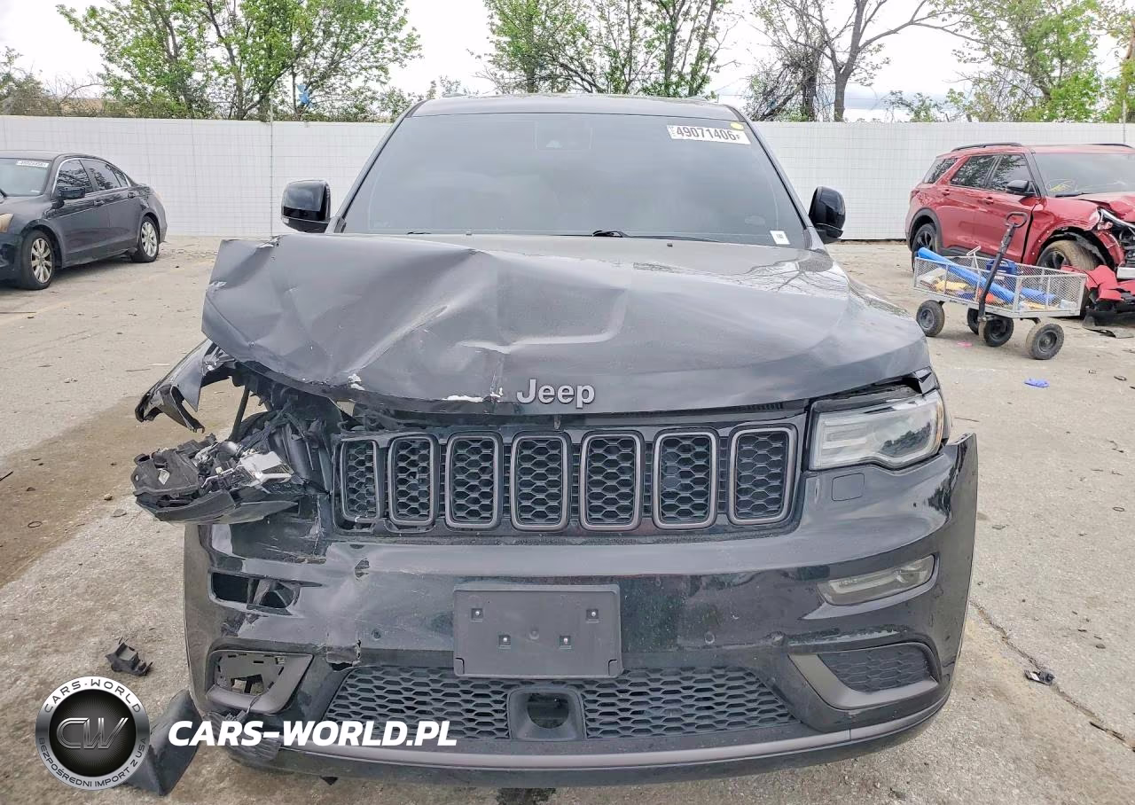 2018 Jeep Grand Cherokee Overland VIN:1C4RJFCG1JC491582 - 5