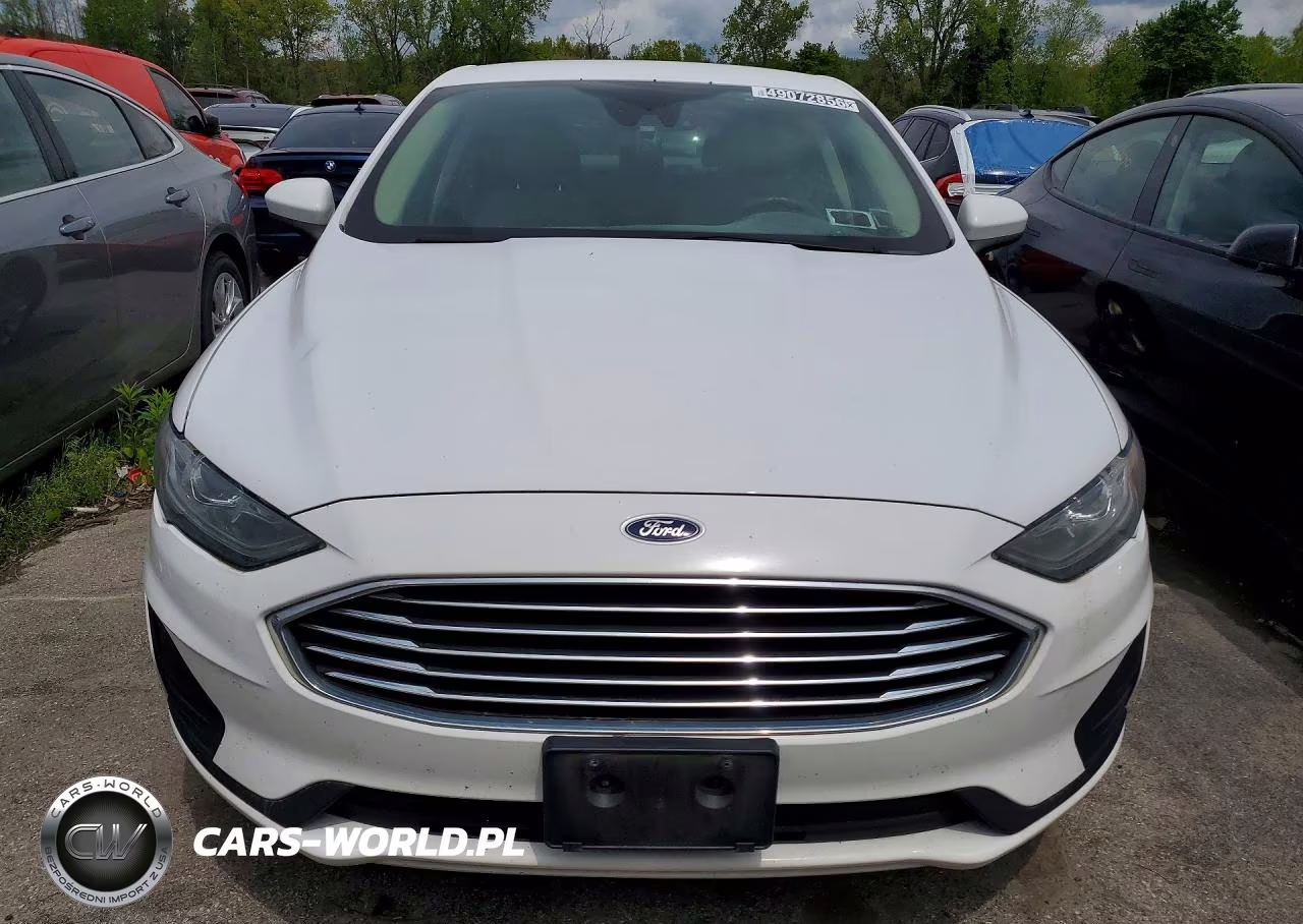 2019 Ford Fusion Se VIN:3FA6P0LUXKR153322 - 5