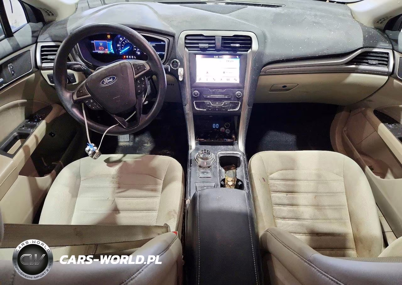 2019 Ford Fusion Se VIN:3FA6P0LUXKR153322 - 8