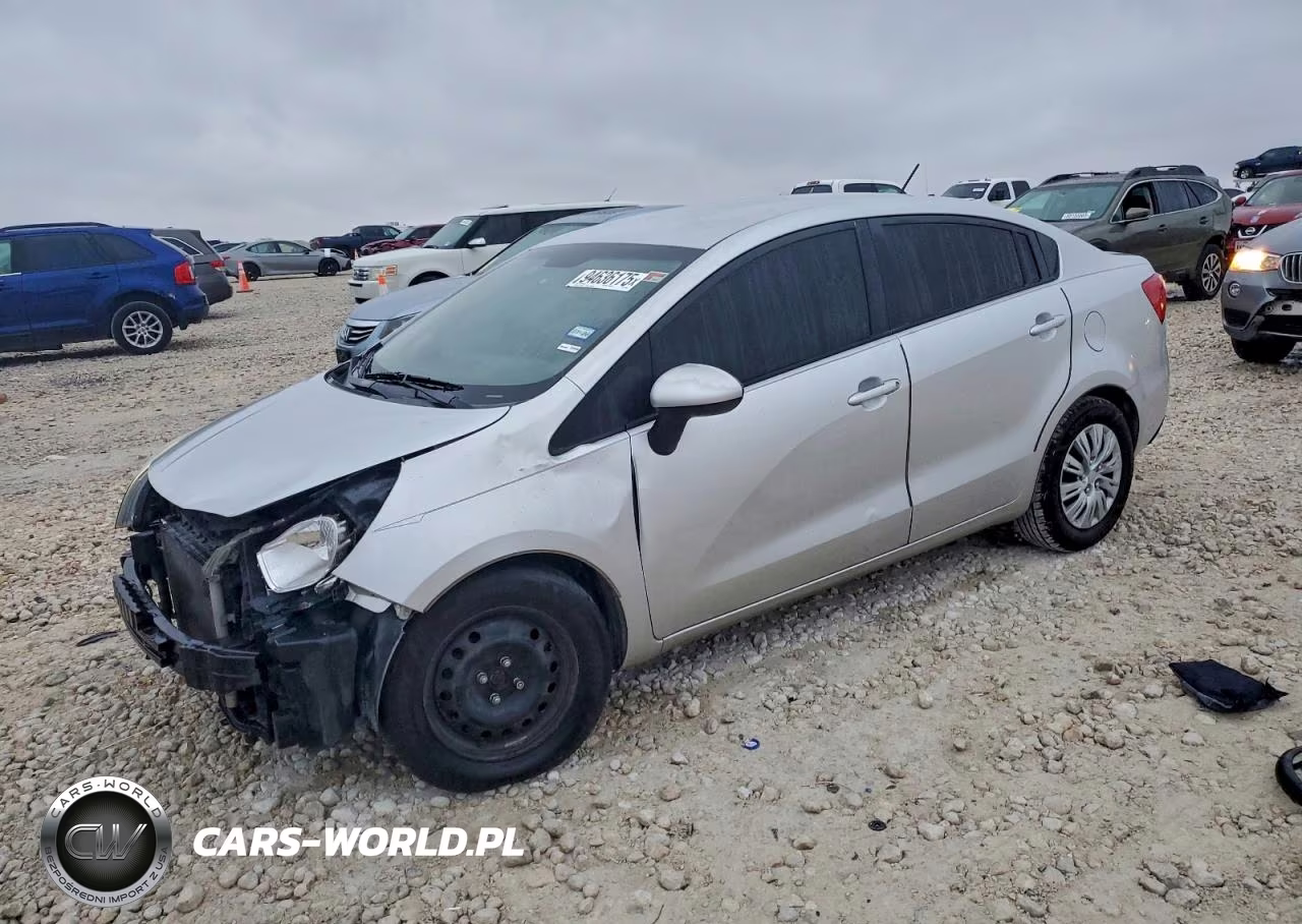 2013 Kia Rio Ex VIN:KNADN4A36D6147586 - 1
