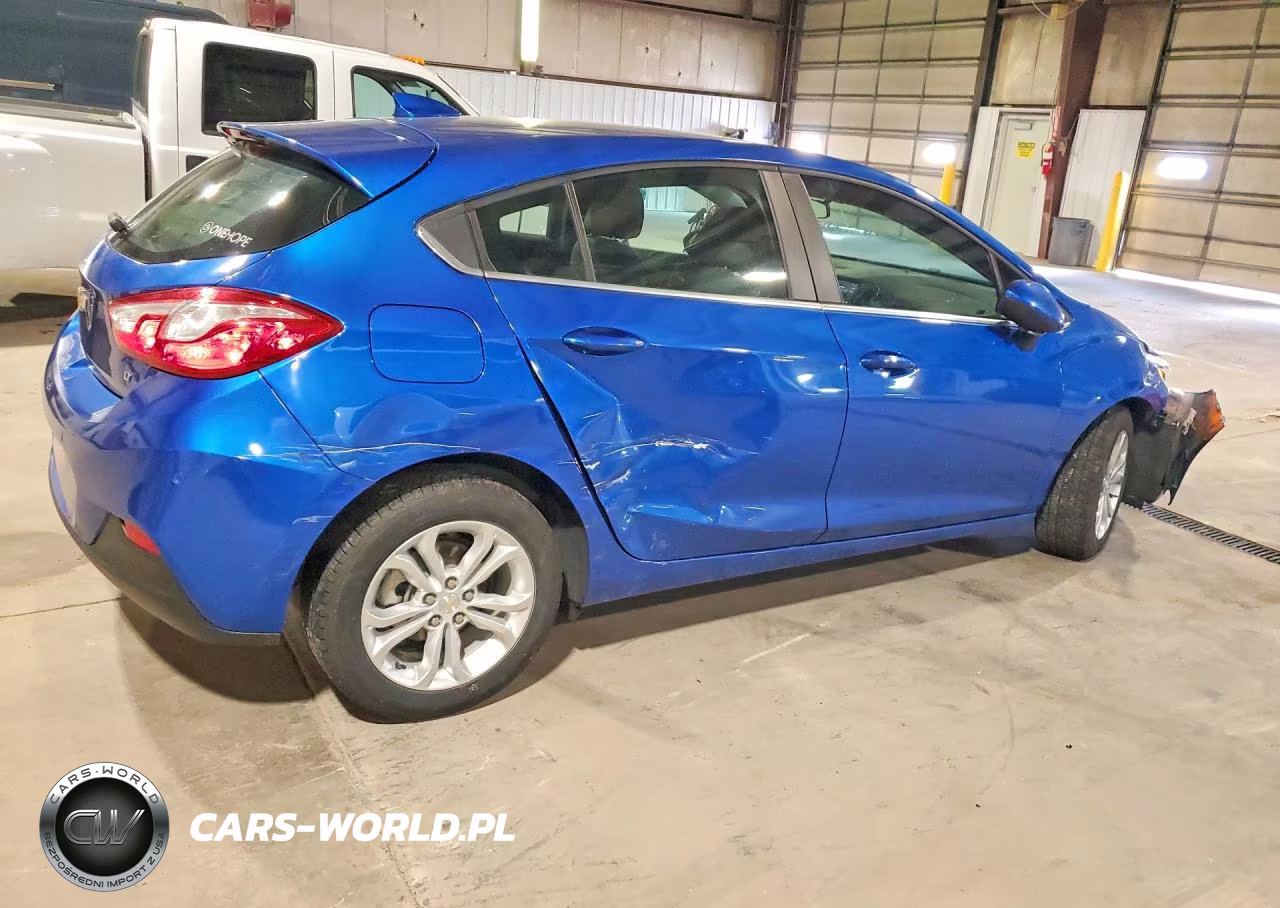 2019 Chevrolet Cruze Lt VIN:3G1BE6SM7KS561720 - 3