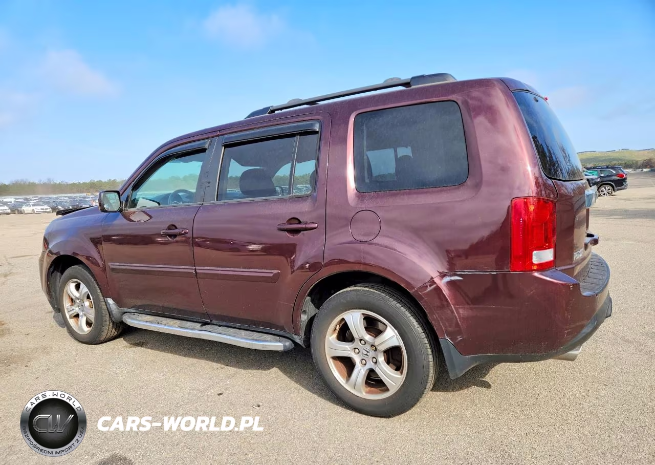 2013 Honda Pilot Exl VIN:5FNYF4H57DB029107 - 2