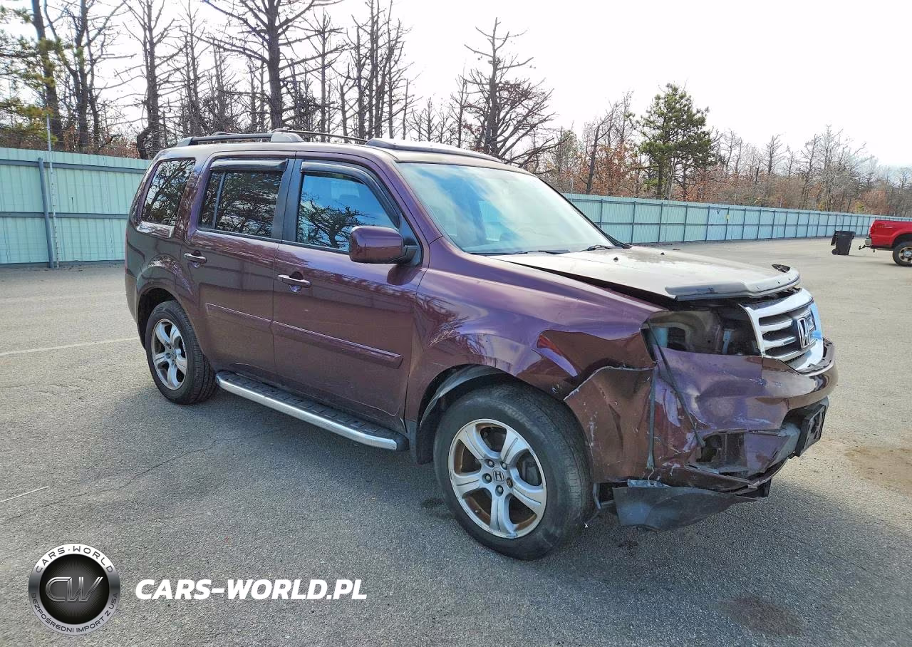 2013 Honda Pilot Exl VIN:5FNYF4H57DB029107 - 4