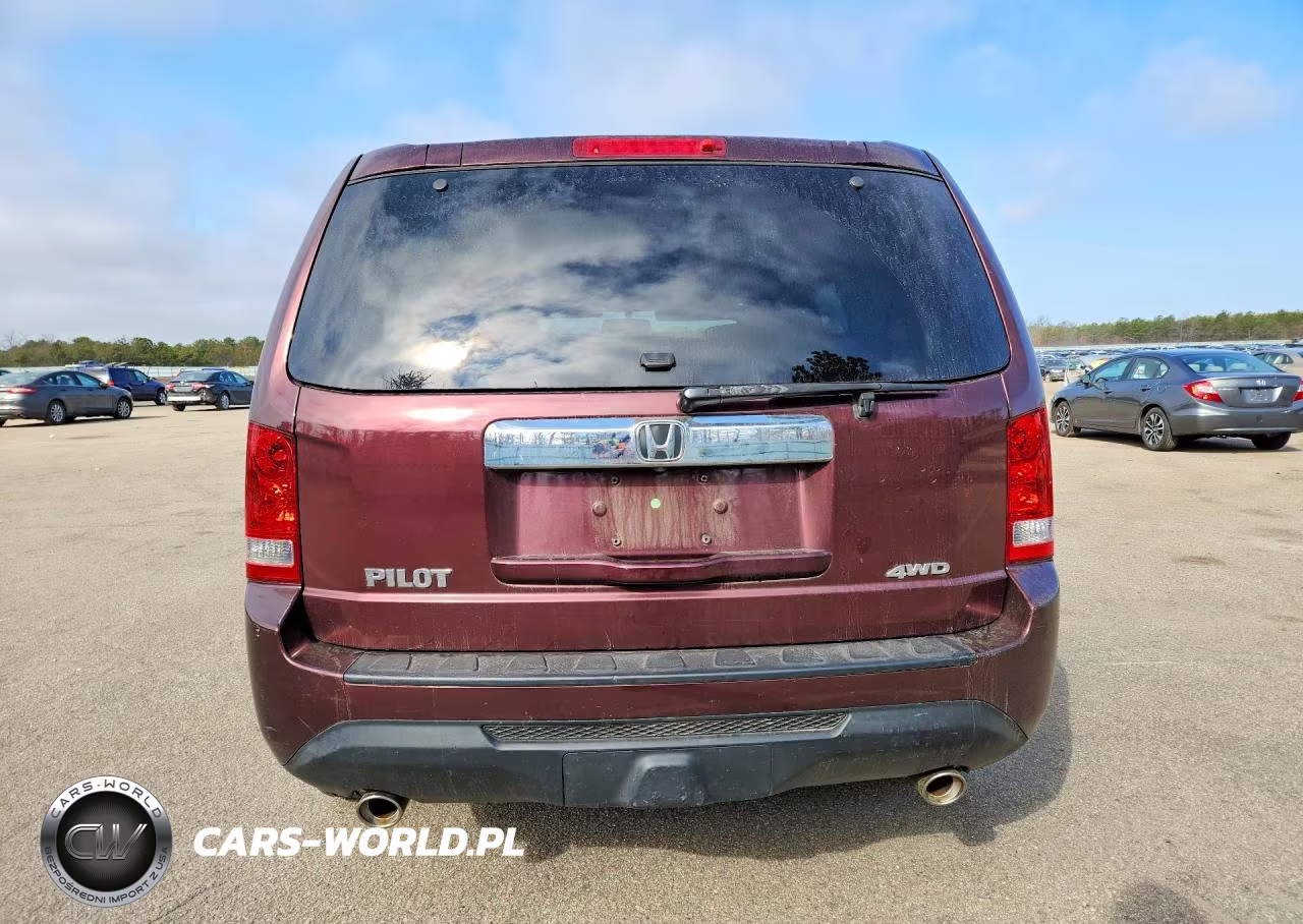 2013 Honda Pilot Exl VIN:5FNYF4H57DB029107 - 6