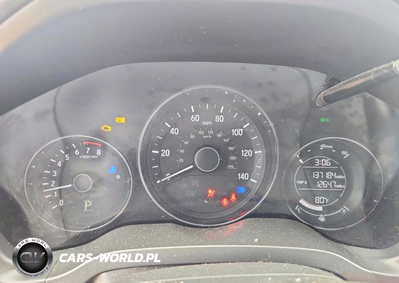 2016 Honda Hr-V Lx VIN:3CZRU5H34GM703965 - 9