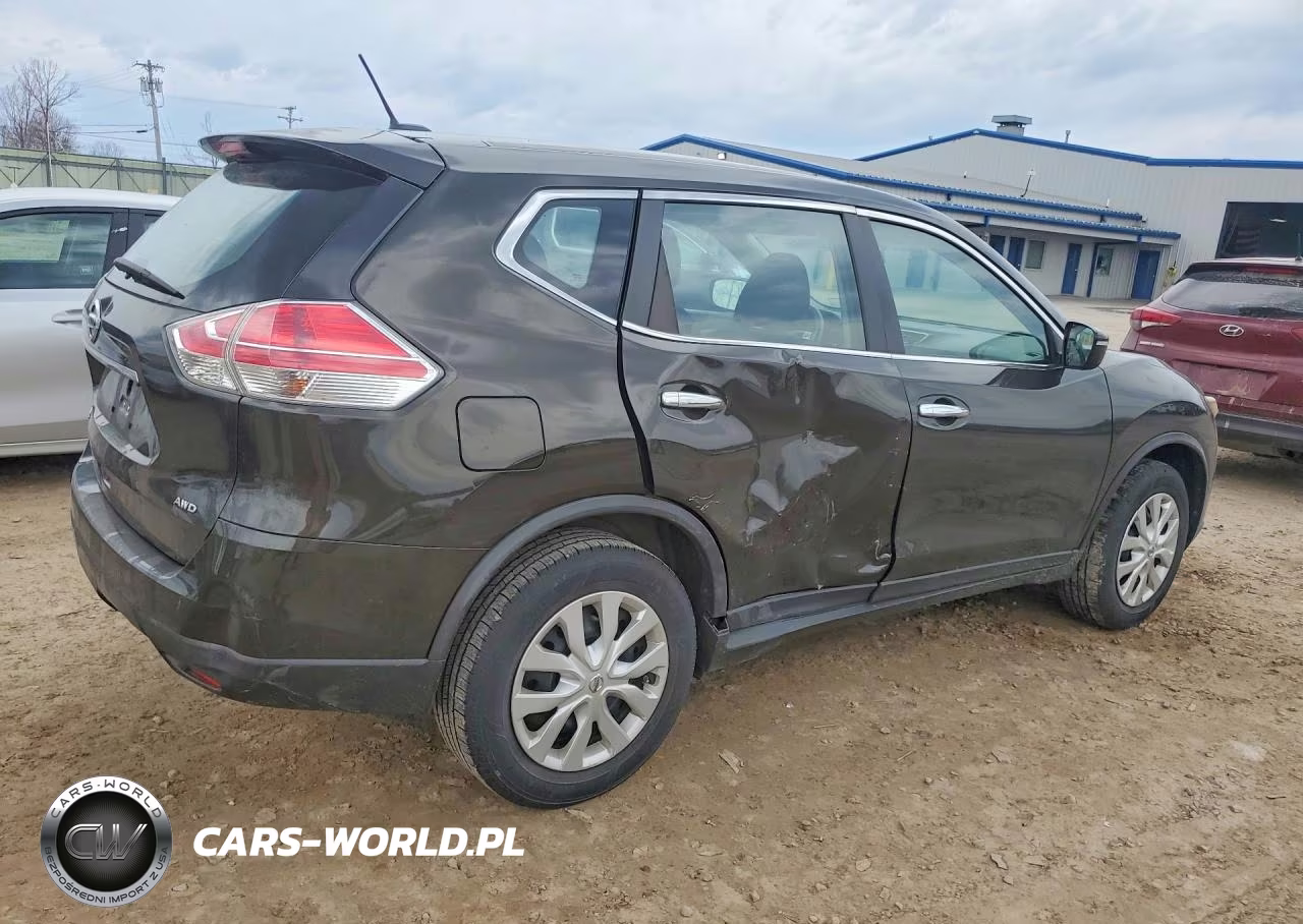 2015 Nissan Rogue S VIN:KNMAT2MV3FP533778 - 3