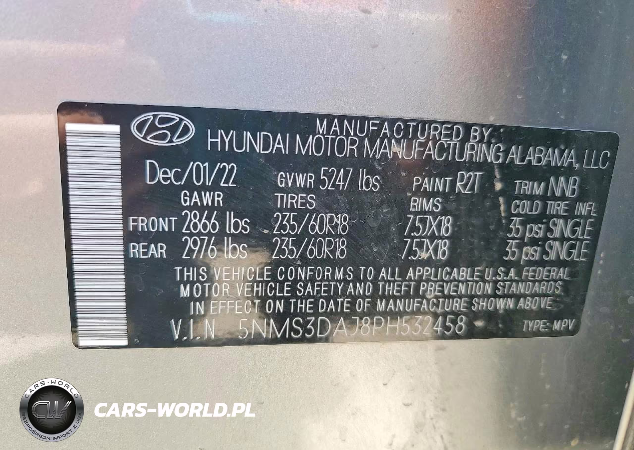 2023 Hyundai Santa Fe Sel VIN:5NMS3DAJ8PH532458 - 13