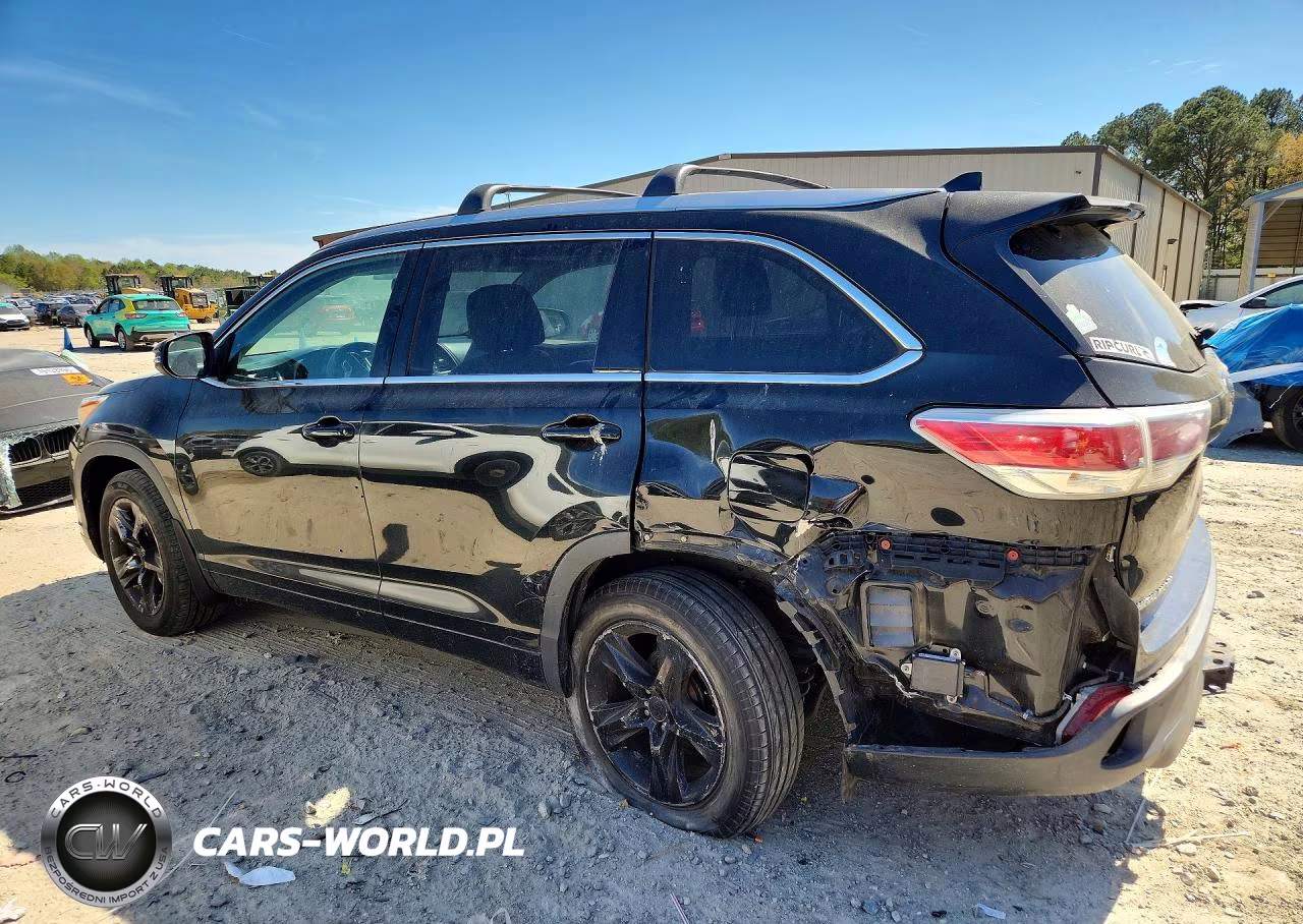 2014 Toyota Highlander Limited VIN:5TDDKRFHXES031645 - 2