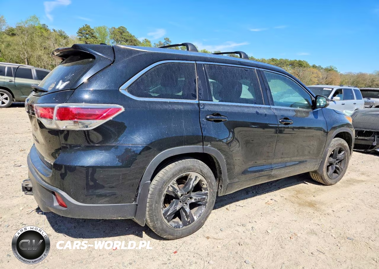 2014 Toyota Highlander Limited VIN:5TDDKRFHXES031645 - 3