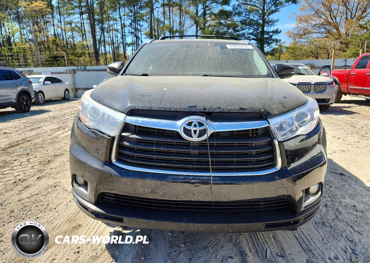 2014 Toyota Highlander Limited VIN:5TDDKRFHXES031645 - 5
